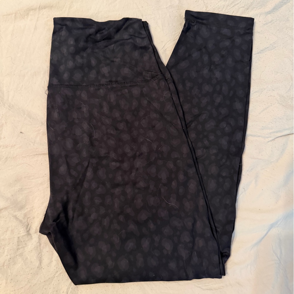 90 Degree By Reflex Black Camouflage Leggings